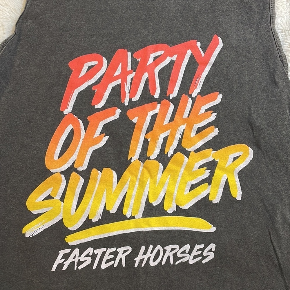 Faster Horses Party of The Summer Tank Top
